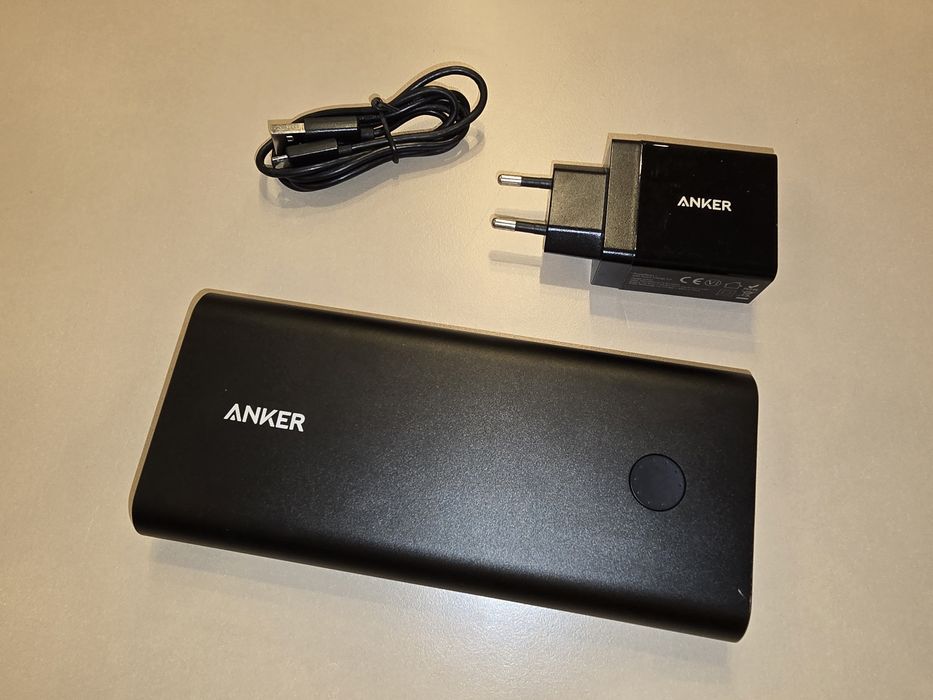 Външна USB батерия Anker PowerCore+, 26800 mAh
