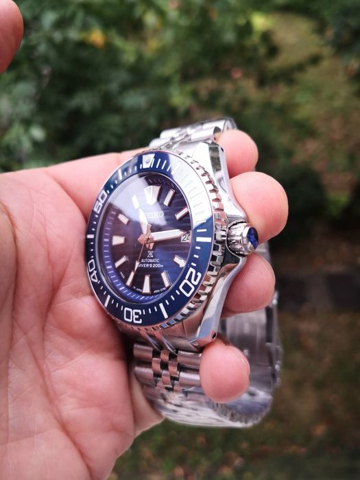 Ceas automatic Seiko Mod Luxe  Prospex Diver's 200m bratara metalica