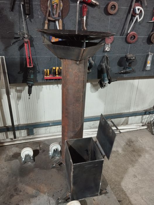 Centrala cu arzător rachetă și pentru grădină