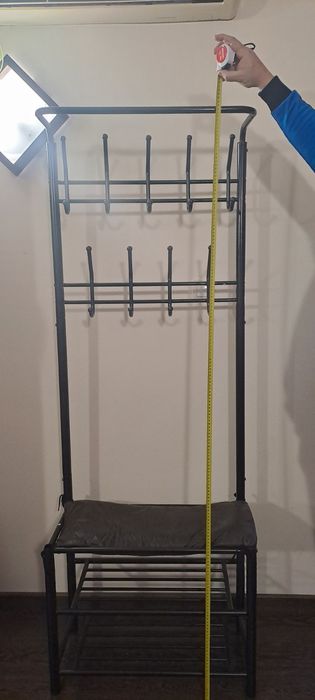 Закачалка за якета, палта и поставка за обувки