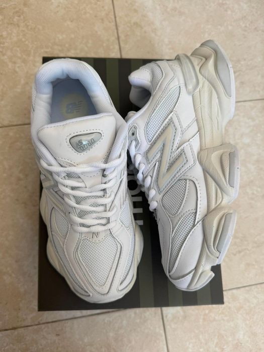 New Balance 9060 White Нови Оригинални Дамски Бели Маратонки [36-40 Номер]