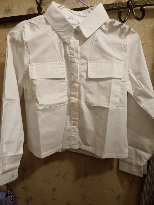 Рубашка девочковая для школы