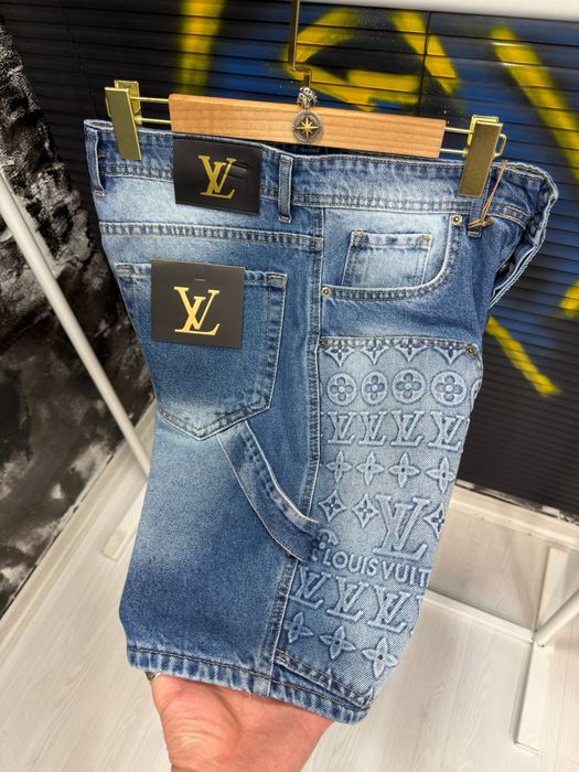 Bermude de blugi Louis Vuitton calitate TOP