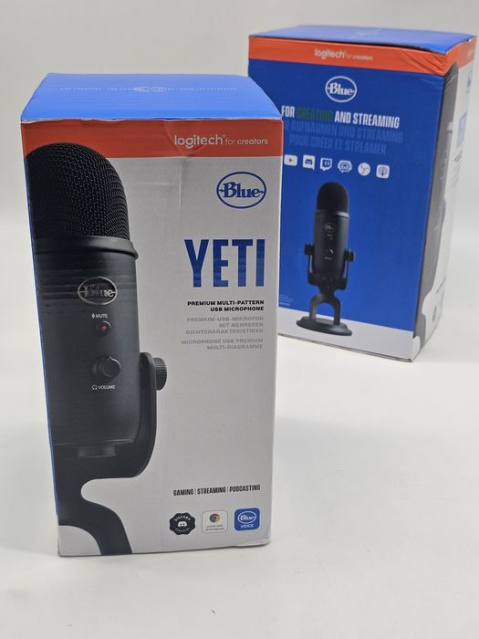 Microfon Profesional Blue Yeti USB, PC & Mac, Gaming, Podcast