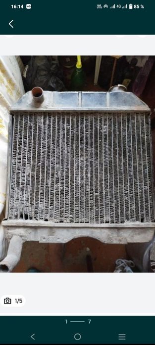 Радиатор охлаждения на Москвич