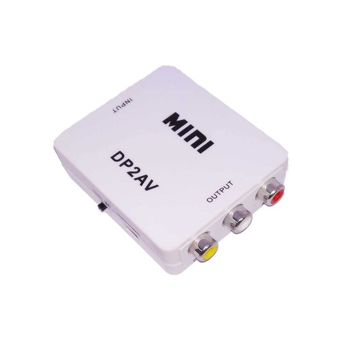 Видеоконвертер Display port to AV mini