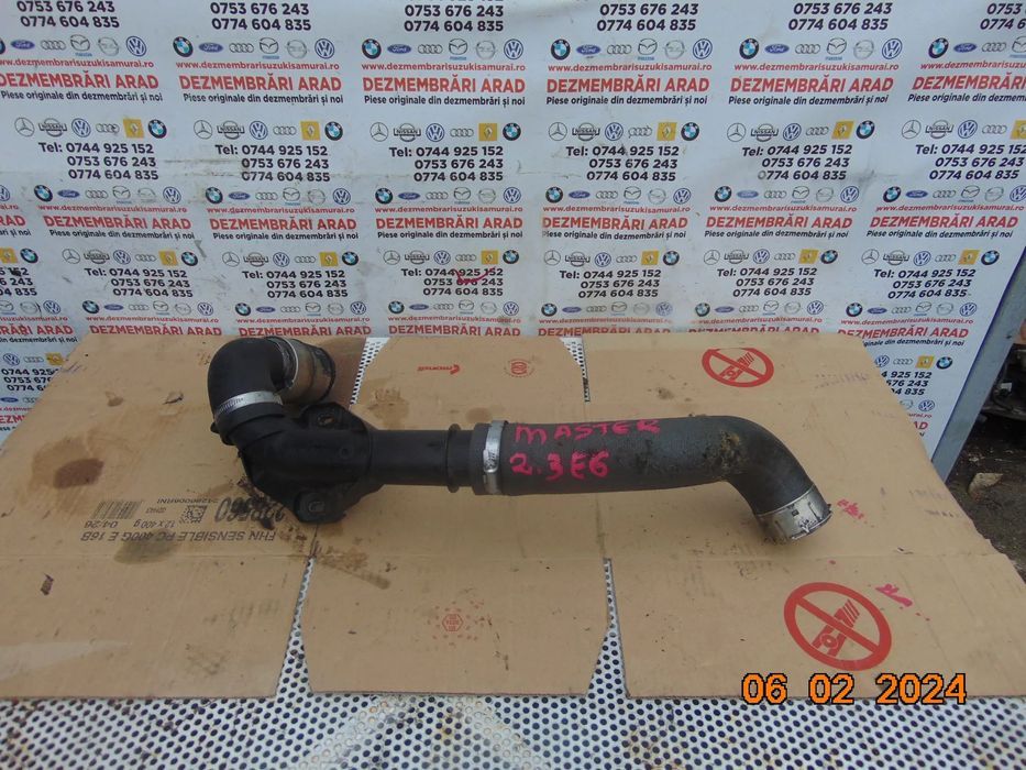 Conducta intercooler Renault master 2.3 opel movano nissan nv400 furtun intercooler cod 1124095 144688199r