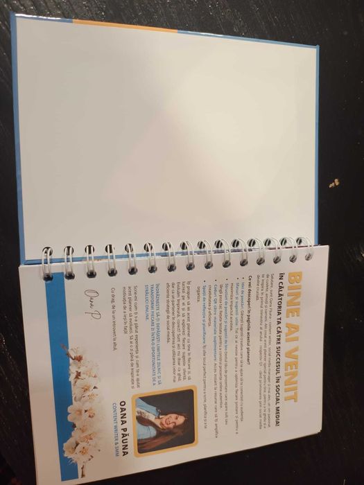 Planner agendă de social media management pentru trimestrul 1 din 2025