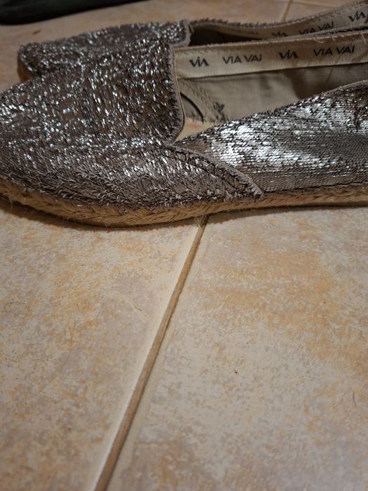 Дамски сиви мокасини