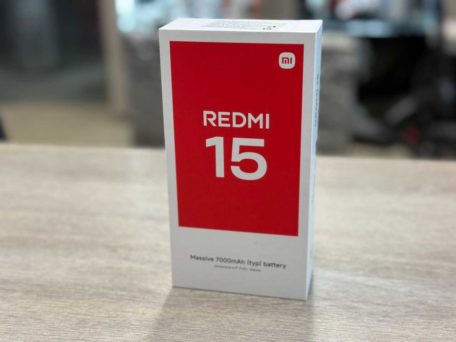 Redmi 15 – 6GB RAM / 128GB