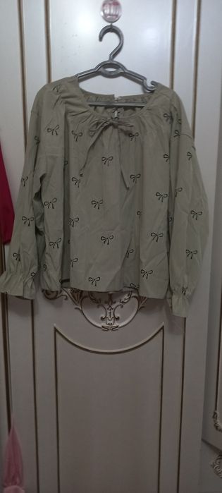 Новая турецкая рубашка блузка хлопок