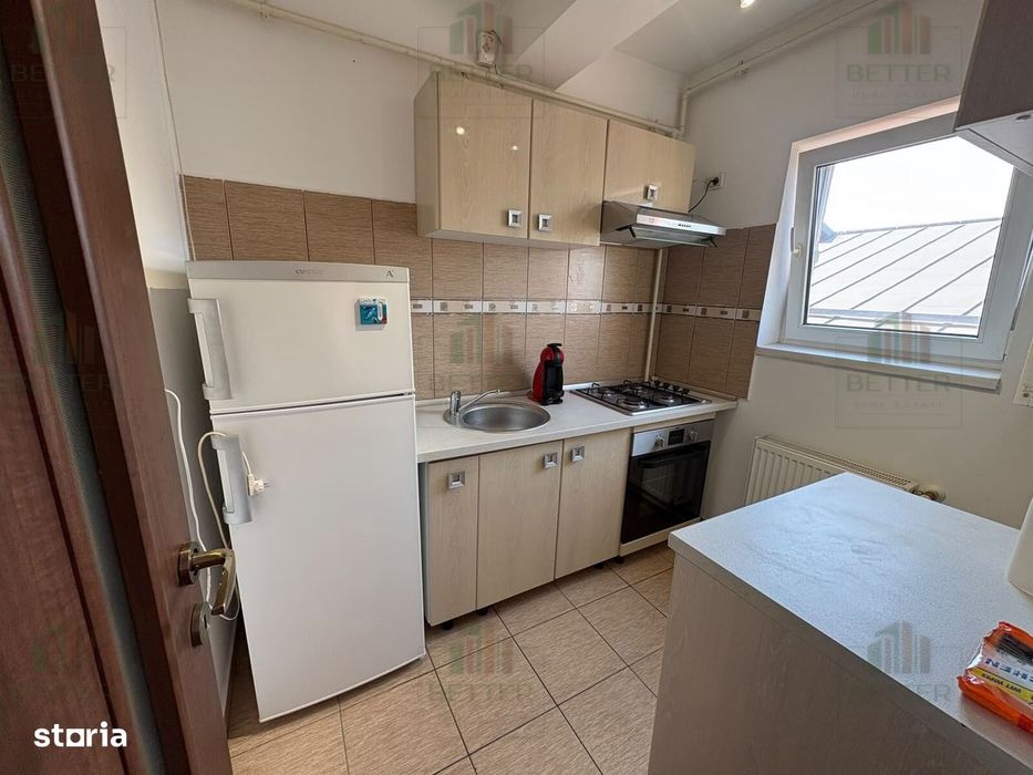 Garsonieră de închiriat, 40 mp, balcon, Popești-Leordeni – 350 euro