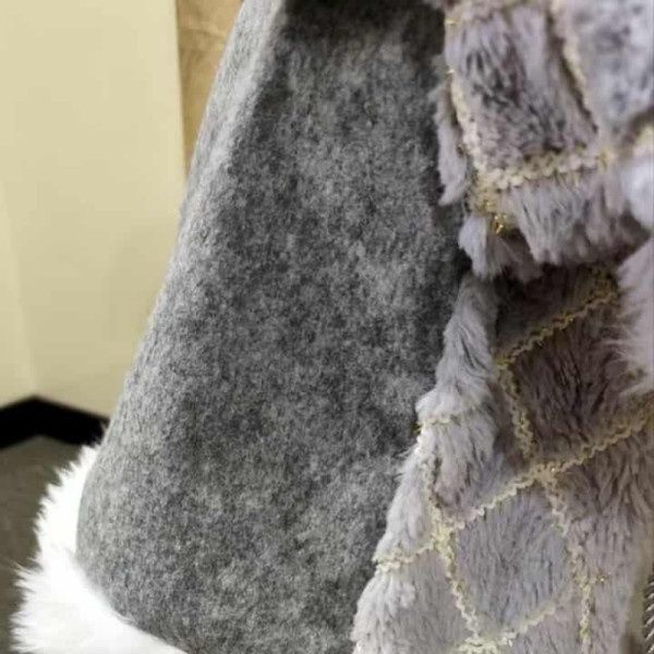 Декоративен Дядо Коледа в сиво