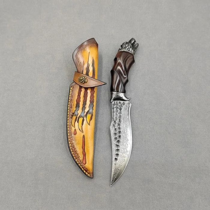 Нож от дамаска стомана