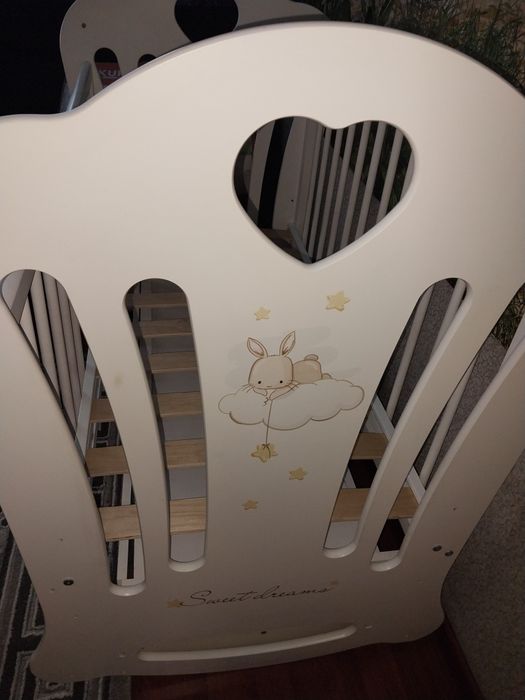 Манеж детская с матрасом