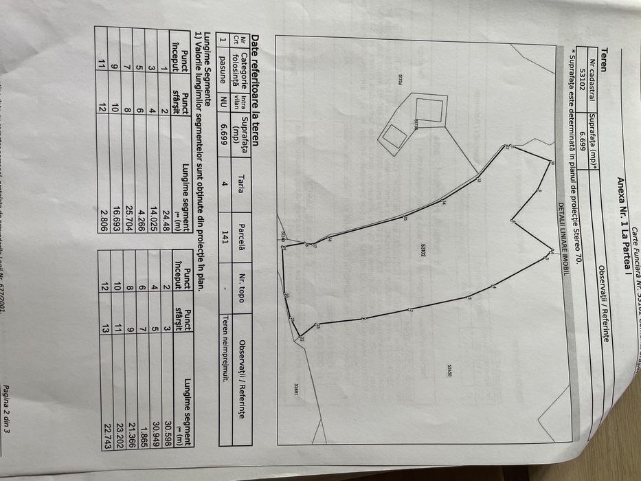Teren Extravilan judetul Cluj, Sat Vișagu, Comuna Săcuieu
