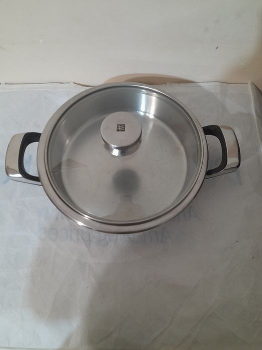 Неръждаем масивен тиган