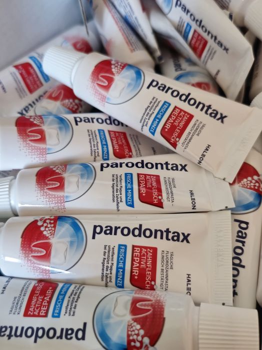 Sensodyne Clinical Repair, Paradontax Active Rapear паста за зъби