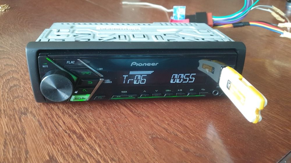 Авто радио плеър музика за кола Пайнер PioneerUSB AUX