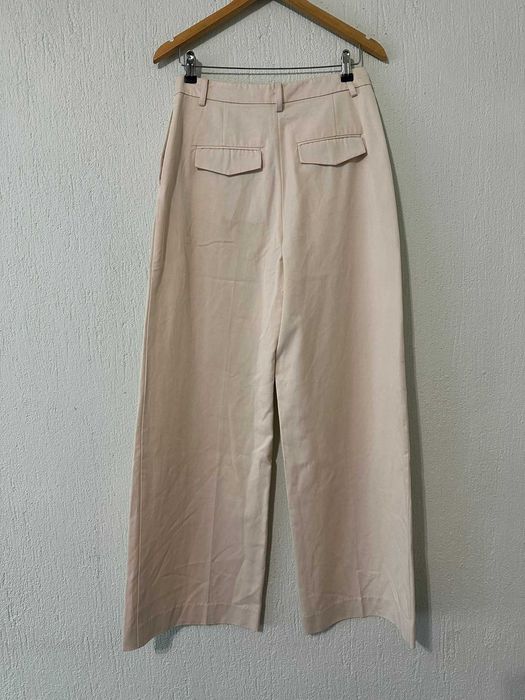 Дамски панталон с широки крачоли Samsoe&Samsoe - размер С