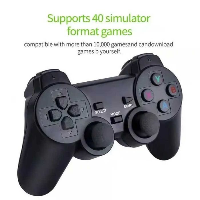 Безжична ретро конзола GAME STICK 4K HDMI - 10000 игри