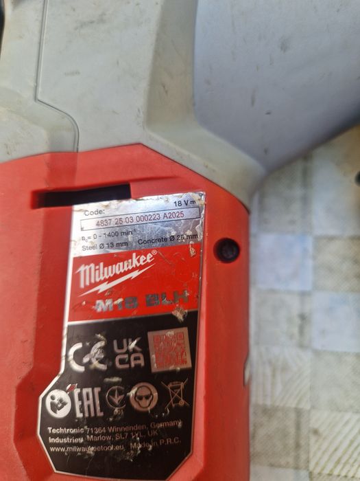 Rotopercutor Milwaukee M18 BLH brushless