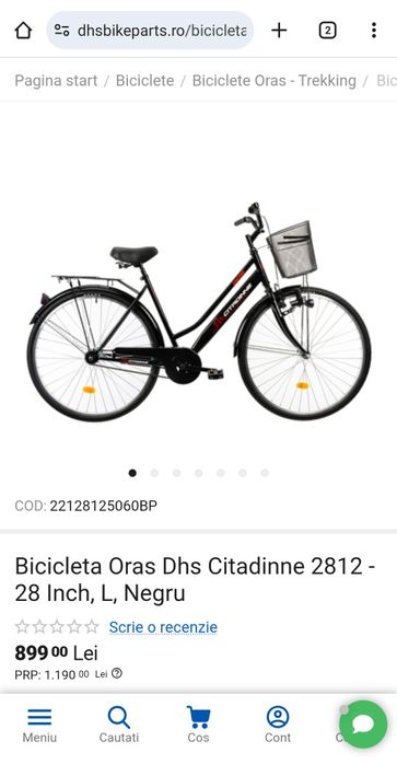 Bicicletă nouă DHS Timișoreana
