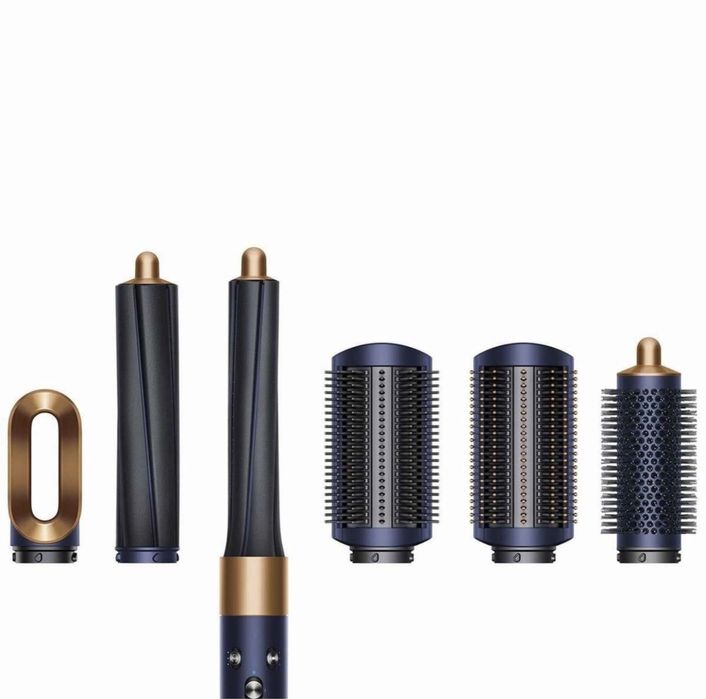 Мультистайлер Dyson Airwrap Complete Long Blue/Red Orange