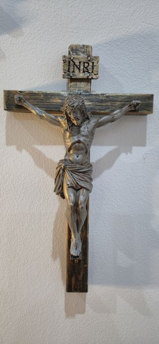 Crucifix handmade unicat 27 cm
