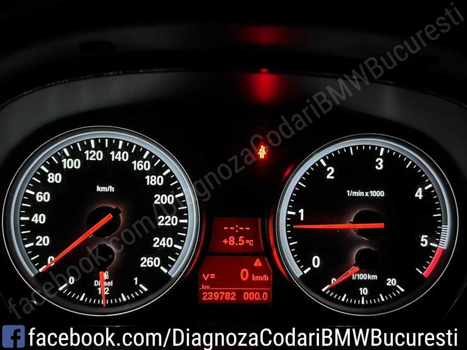 Modificare iluminat ceasuri bord BMW seria 3 5 X1 X3 X5 X6