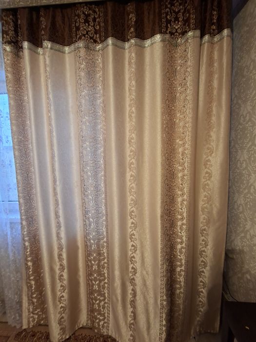 Шторы с тюлью...