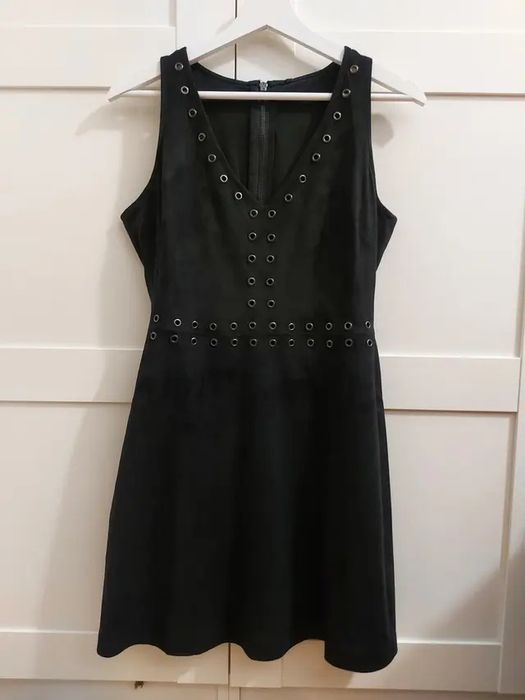 Rochie Stradivarius, piele intoarsa, marimea M