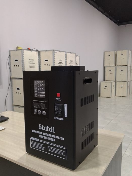 Stabilizator      стабилизатор 15 КVА  Stabil sotiladi   210$