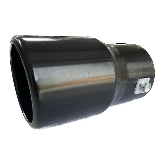 Накрайник за ауспух 2215 Черен входа-57мм изхода-76мм