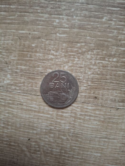 Moneda  25 bani 1966