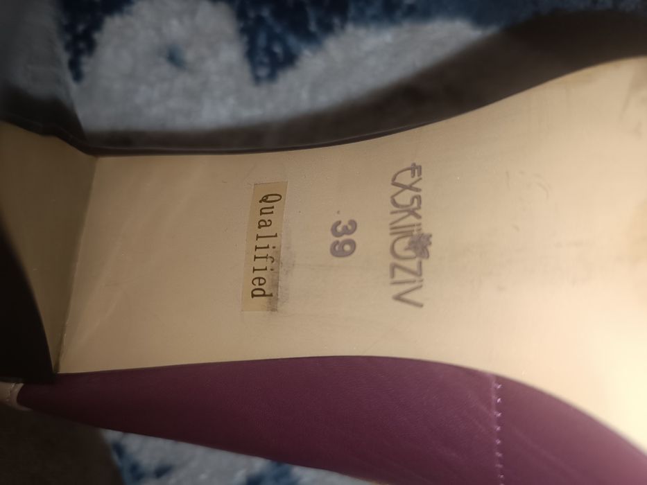 Туфли натуральная кожа 38-39