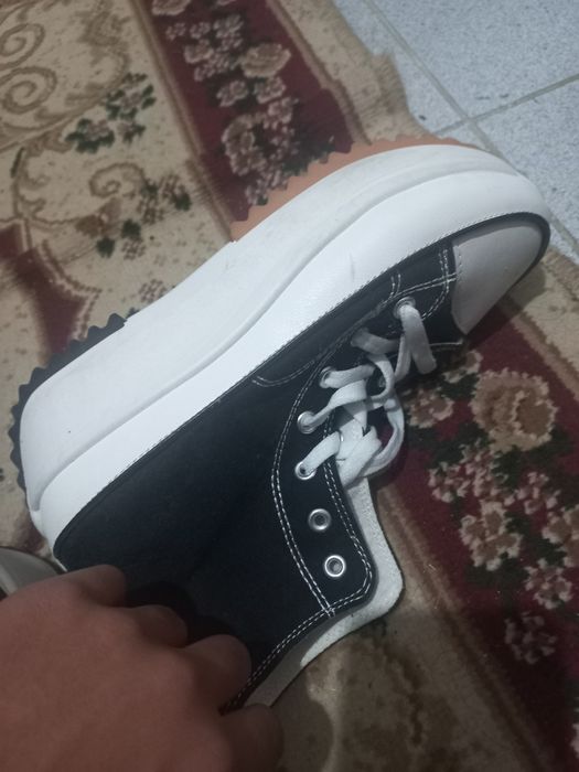 Черно белые кеды