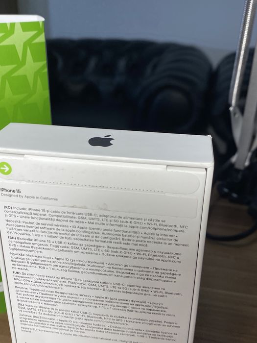 iPhone 15 • 128 GB • Black