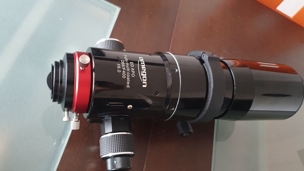 Телескоп omegon ed apo 66/400 + флатенер