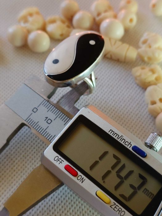 Inel argint „Yin Yang”, 10,4 g