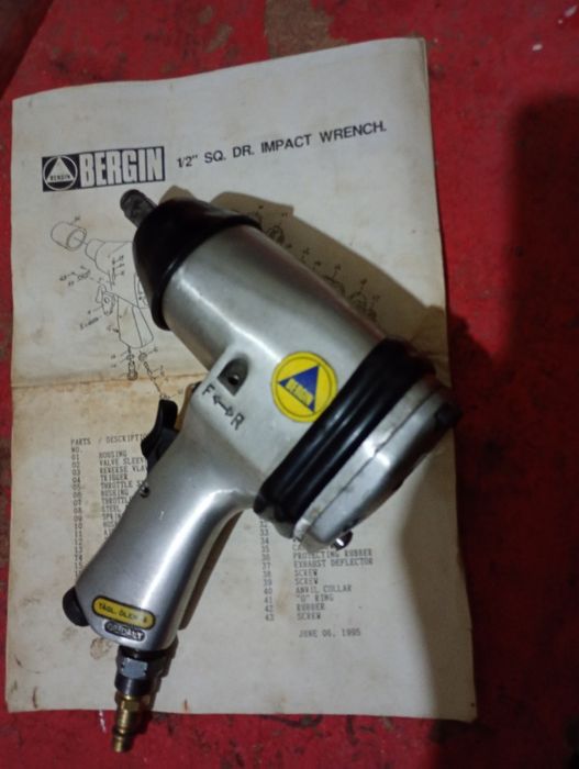 Pistol pneumatic Bergin, Germania