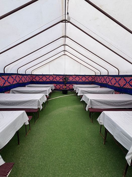 Палатка  садакага пушка все есть