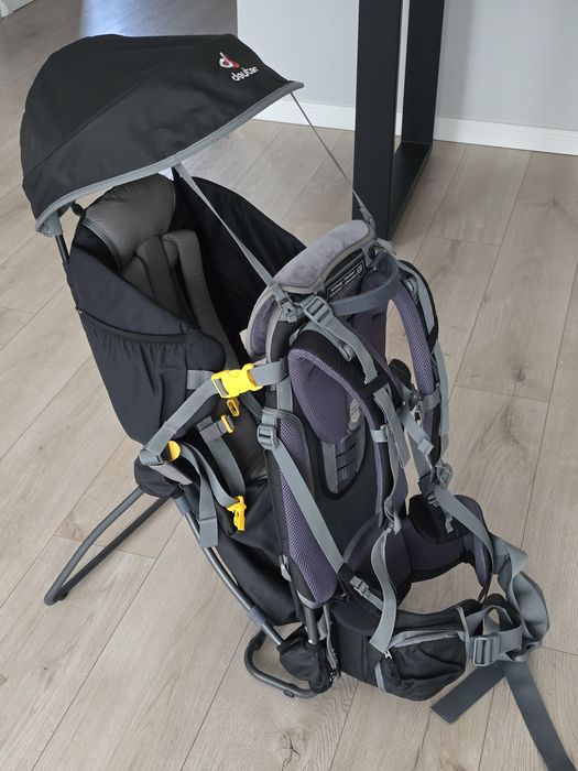 Deuter Kid Comfort 1 Plus scaun transport copil si husa ploaie