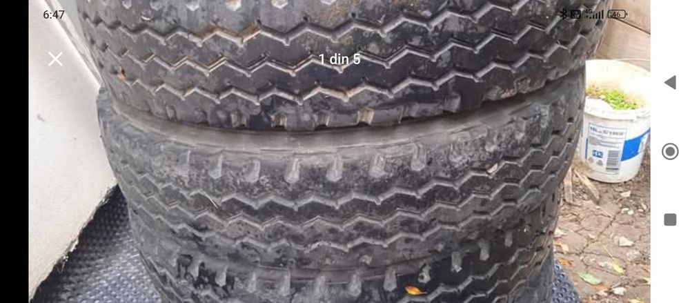 Vând 6 anvelope 10 R 22,5Camion sau remorcă