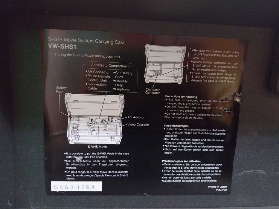 Camera video Panasonic VHS