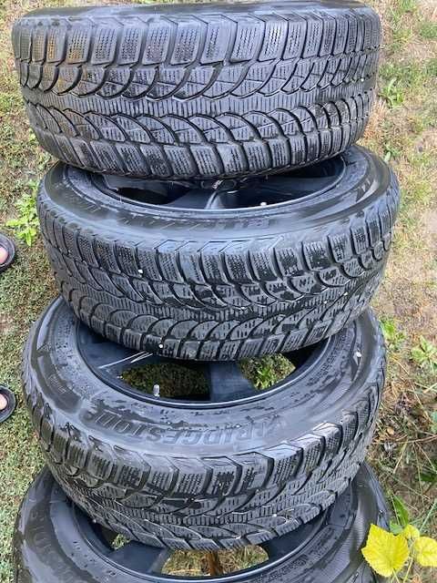 Jante Aliaj Dezent BMW cu anvelope iarna