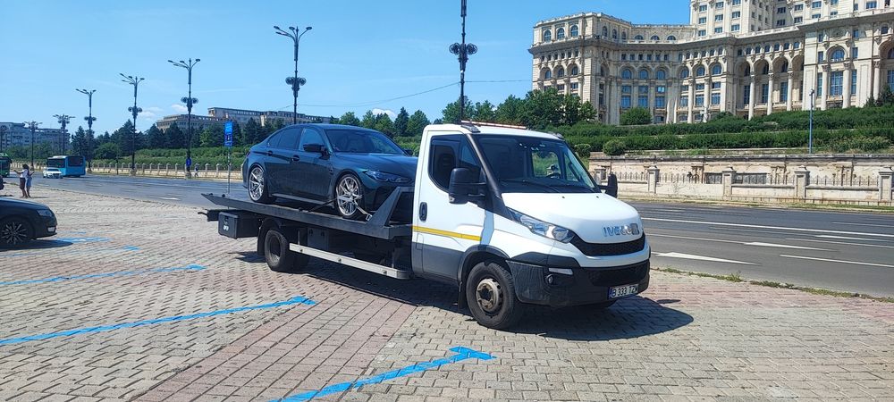 Tractari Auto Non Stop/Transport utilaje/Marfa/Platforma/Asistenta Rutiera