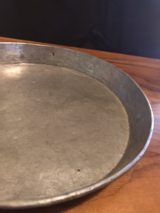 Медна калайдисана тава за баница...