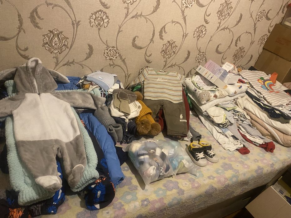 Вещи на мальчика от 0 до 1 годика
