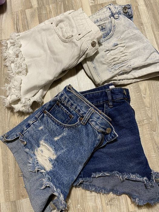 Къси дънкови панталонки Zara, Pull&bear, Mango